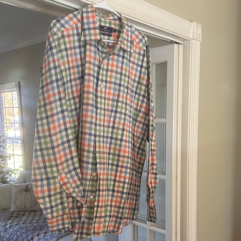 Vineyard Vines Multicolor Plaid Shirt